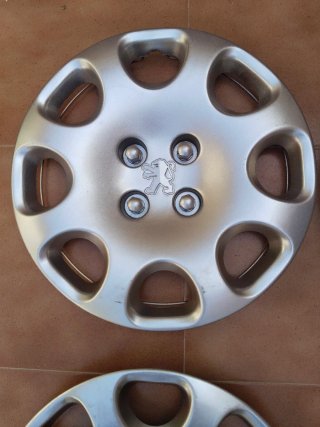 Tapacubos Peugeot (Set de 4)