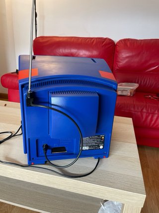 Televisor CRT Custom Nintendo Azul