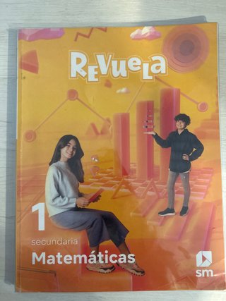 Matemáticas 1 secundaria Revuela YA FORRADO