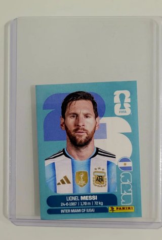 Cromo Messi Mundial 2026 FIFA Panini