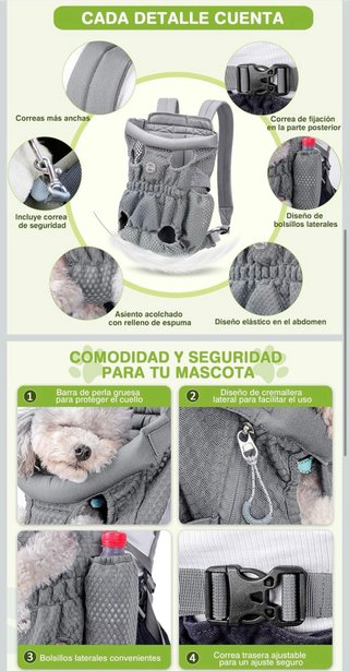 Mochila para perros