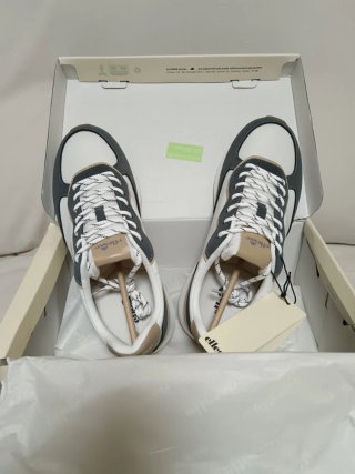 Zapatillas Ellesse Toby Gris y Blanco