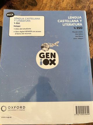 Lengua castellana y literatura Geniox