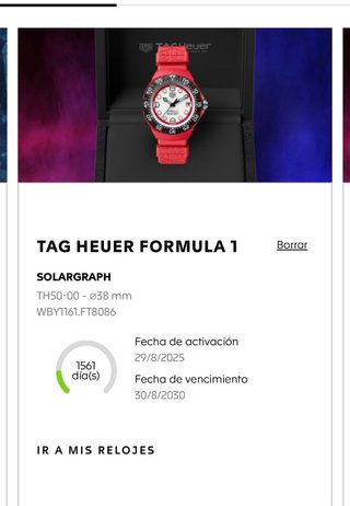 Reloj TAG HEUER FORMULA 1 Solargraph