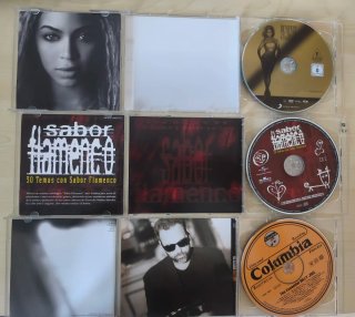 Lote 3 CDs: Beyoncé, Billy Joel, Flamenco