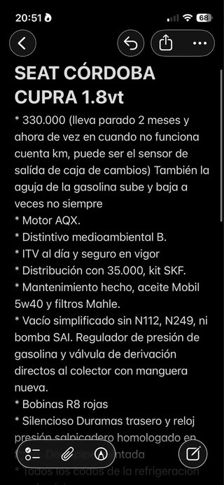 SEAT Cordoba 2000