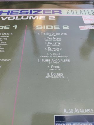 Vinilo Synthesizer Greatest Vol. 2