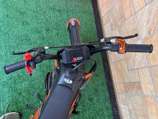 Minicross49cc Infantil Negra/Naranja Nueva