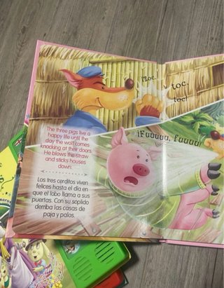 Libros infantiles con sonido y letras