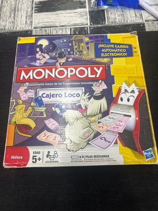 Monopoly Cajero Loco Juego de Mesa