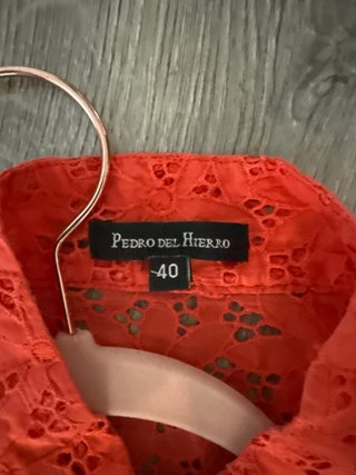 Blusa Coral Pedro del Hierro Talla 40/38
