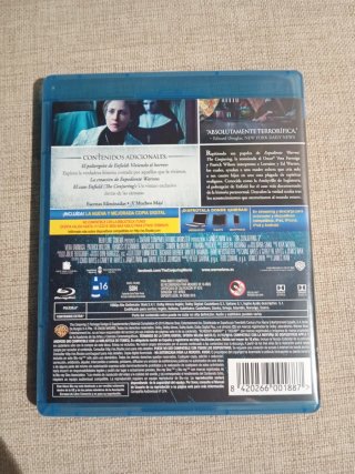 2 Blu-ray Expediente Warren (The Conjuring)