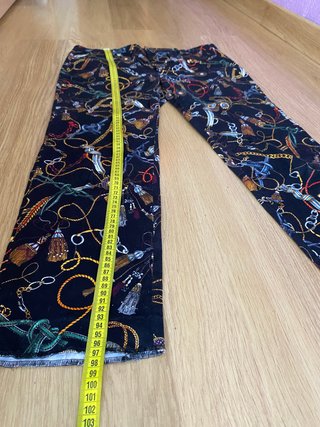 Pantalones Largos Zara Estampados