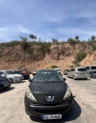 Peugeot 117161 paragolpes tras 207 1.4 g 2006-2014