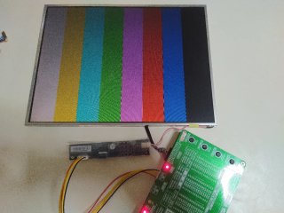 Pantalla LCD 14.1 portátil antigua