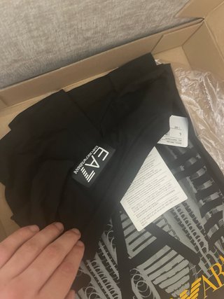 Camiseta EA7 Emporio Armani Talla L Negra