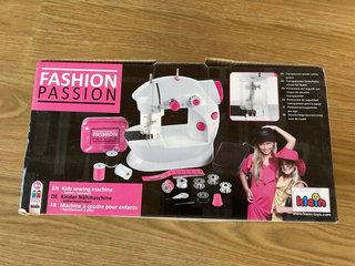 Máquina de coser infantil Fashion Passion