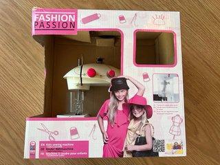 Máquina de coser infantil Fashion Passion
