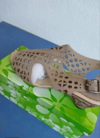 Sandalias Cuña jk-shoes Nuevas