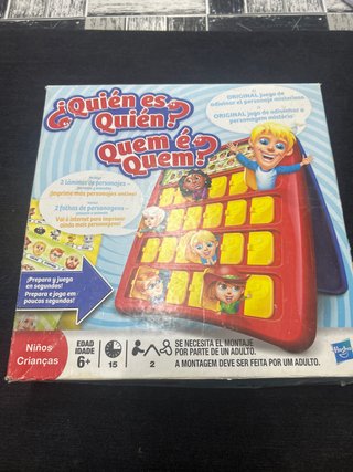 Juego ¿Quién es Quién? / Quem é Quem?