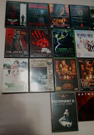 Lote 20 Películas DVD Acción, Terror, Sci-Fi