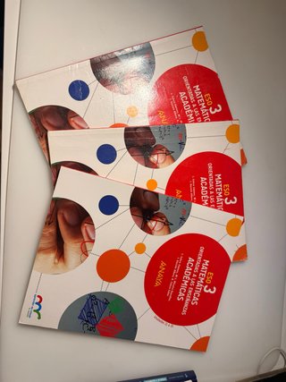 Libro de matemáticas 3eso