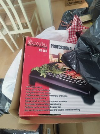 Barbacoa Eléctrica Sonia RS-383 Nueva