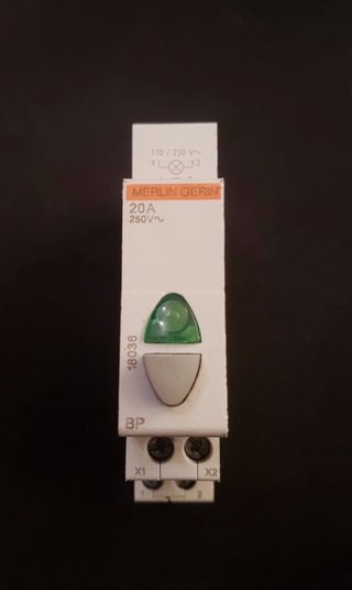 MERLIN GERIN 18036 Pulsador Luz 20A