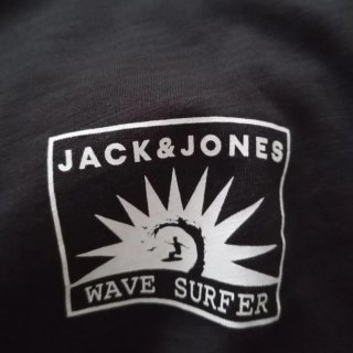 Camiseta Jack & Jones Talla M Negra