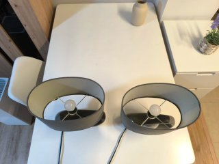 Lámparas de mesa modernas (2 unidades)
