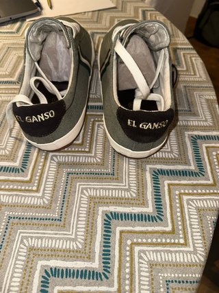 Zapatillas El Ganso Verdes totalmente nuevas
