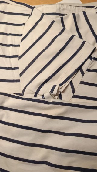 Camiseta H&M Rayas Mujer Talla L
