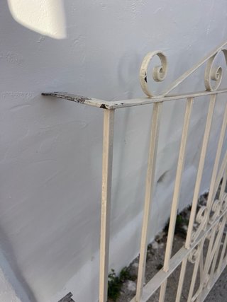 Reja de forja decorativa