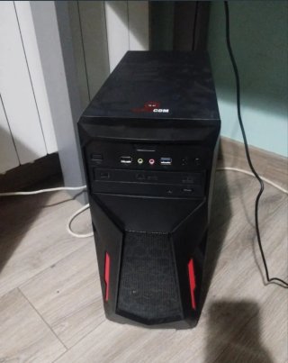 Ordenador sobremesa Beastcom Q3 Negro/Rojo