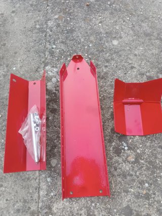 Soporte Rueda Moto Rojo Nuevo