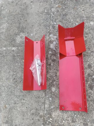 Soporte Rueda Moto Rojo Nuevo