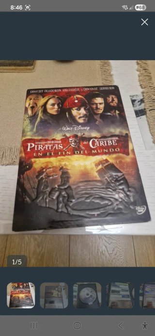 Piratas del Caribe: En el Fin del Mundo DVD