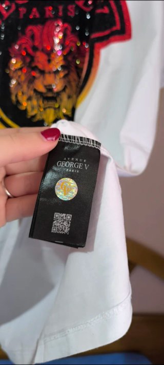 Camiseta George V Paris con León Brillante hombre