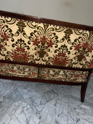 Conjunto clásico 3 piezas: sofá 2 plazas + 2 sillo