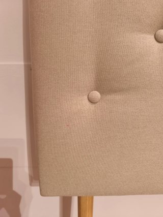 Cabecero Beige 160x100 cm. Nuevo