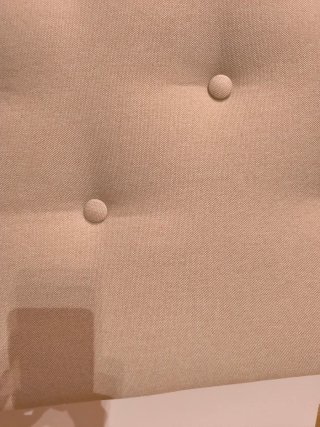 Cabecero Beige 160x100 cm. Nuevo