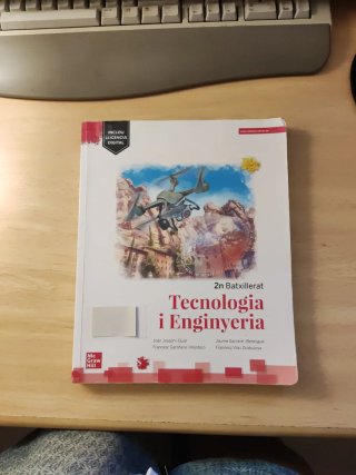Tecnologia i enginyeria 2n Batxillerat