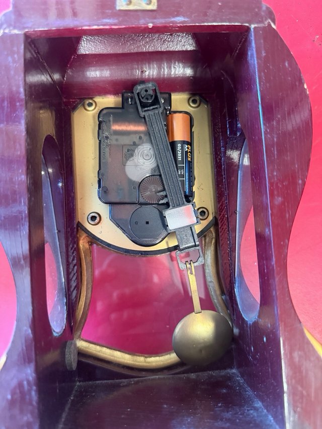 Reloj de sobremesa estilo holandés con péndulo dec