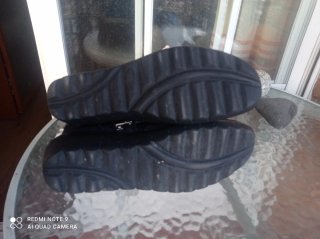 Botines Walk & Fly Negro/Gris Talla 39