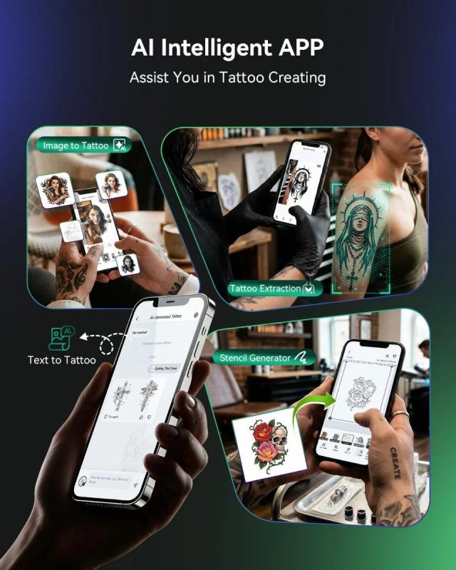 Phomemo M08F Impresora Tattoo Termo Copiadora