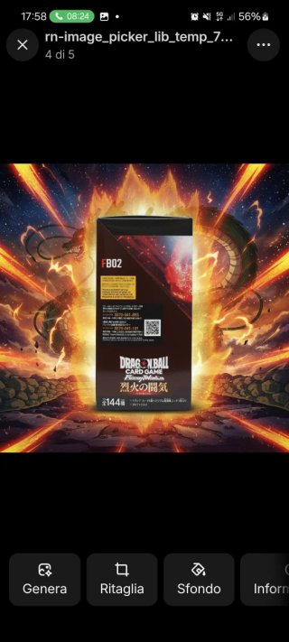 Dragon Ball Super Card Game Fusion World FB02