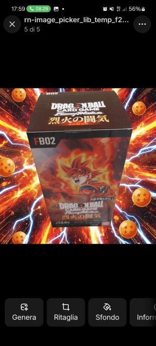 Dragon Ball Super Card Game Fusion World FB02