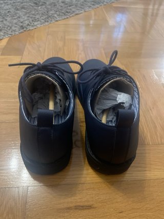 Zapatos de vestir infantiles azul