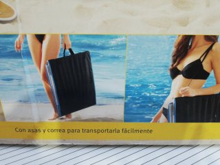 Tumbona plegable playa