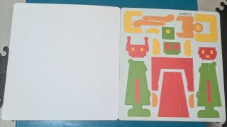 Libro Manualidad - Robots cartón para montar